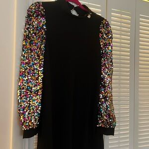 Never Worn SHEIN Women’s Black Sequin Dress